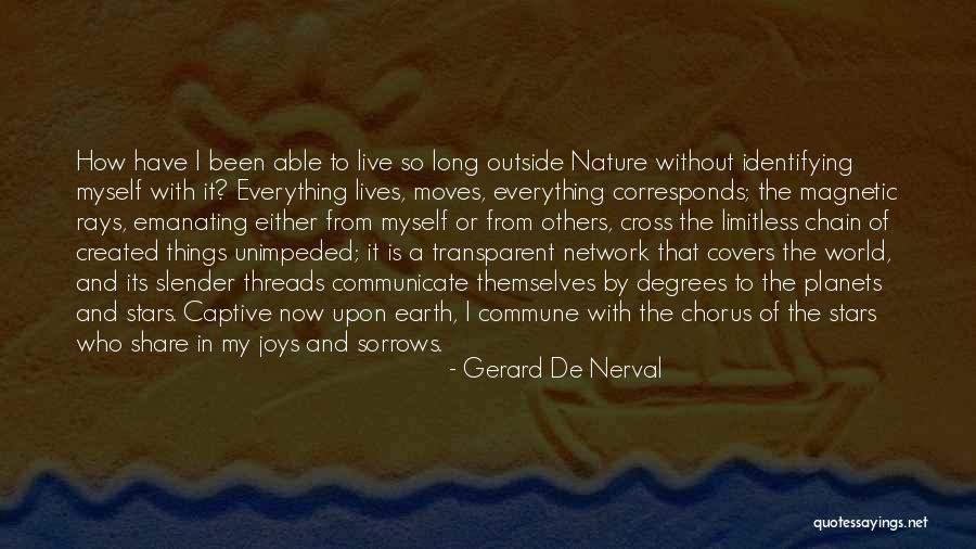 World Outside Earth Quotes By Gerard De Nerval World Outside Earth Quotes By Gerard De Nerval