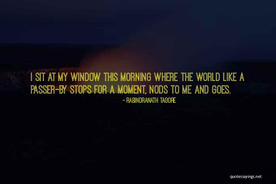 World Outside My Window Quotes By Rabindranath Tagore