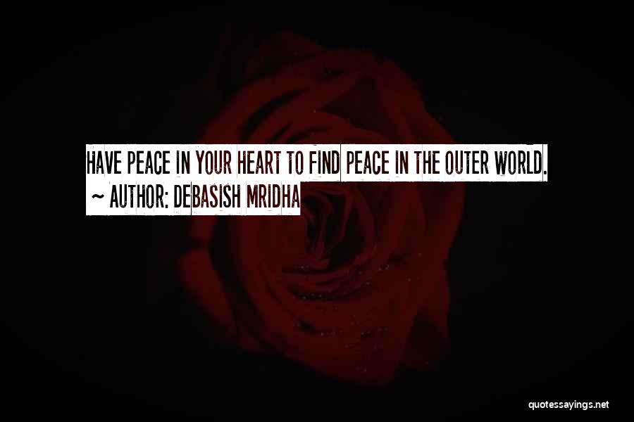 World Peace Inspirational Quotes By Debasish Mridha