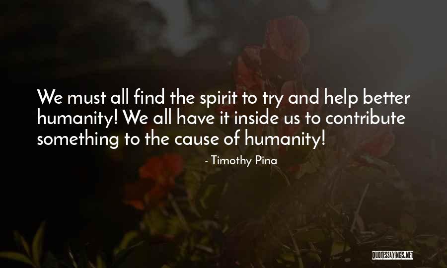 World Peace Inspirational Quotes By Timothy Pina