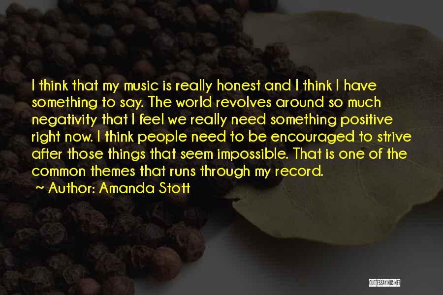 World Revolves Around Quotes By Amanda Stott