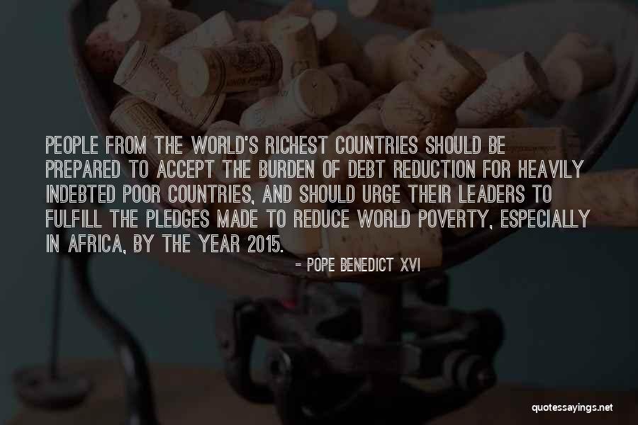 World Richest Quotes By Pope Benedict XVI World Richest Quotes By Pope Benedict XVI