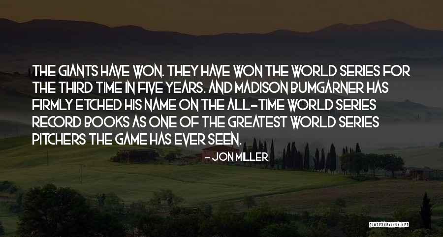 World Series Game 7 Quotes By Jon Miller