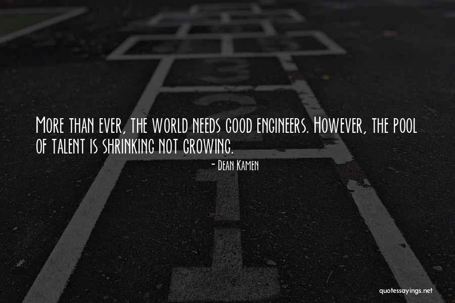 World Shrinking Quotes By Dean Kamen World Shrinking Quotes By Dean Kamen