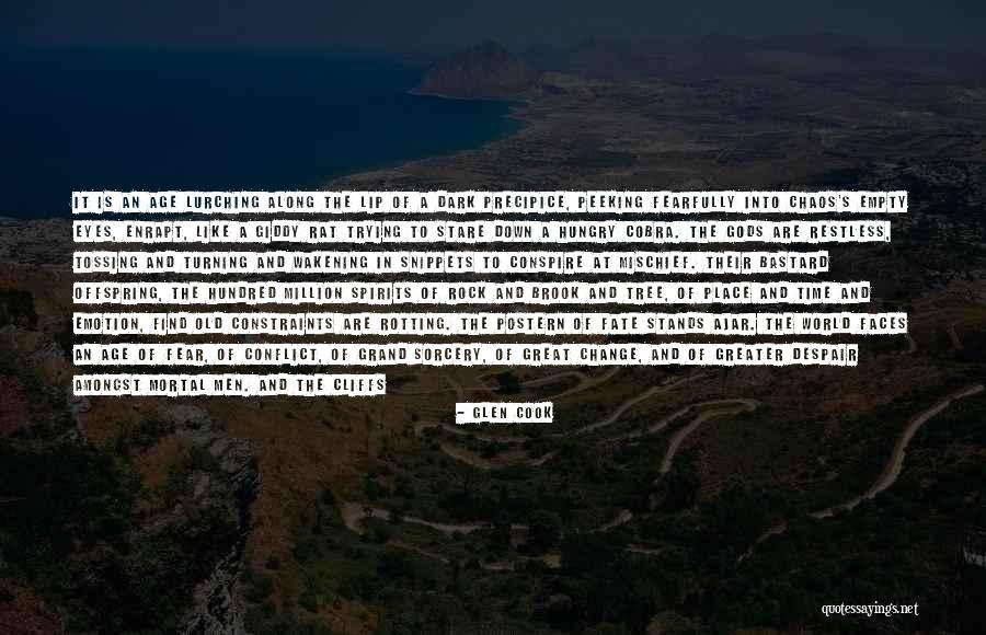 World Shrinking Quotes By Glen Cook World Shrinking Quotes By Glen Cook