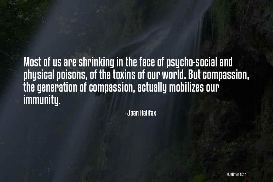 World Shrinking Quotes By Joan Halifax World Shrinking Quotes By Joan Halifax