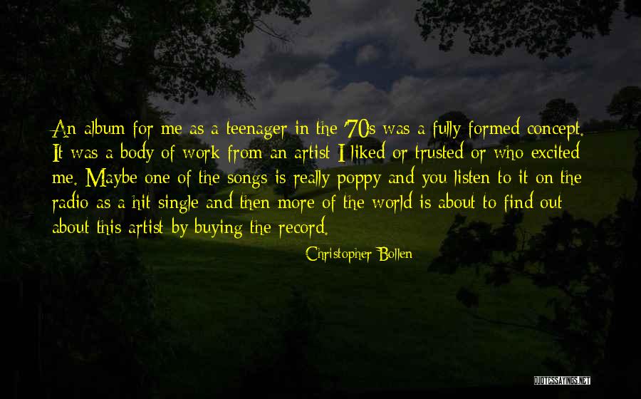 World Song Quotes By Christopher Bollen World Song Quotes By Christopher Bollen