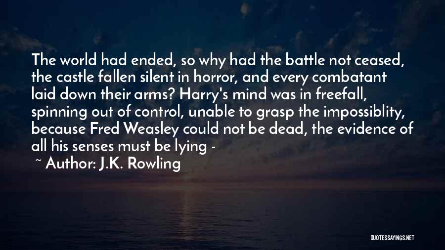 World Spinning Quotes By J.K. Rowling