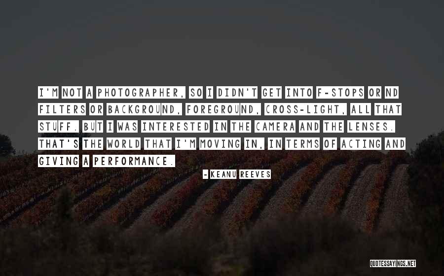 World Stops Quotes By Keanu Reeves World Stops Quotes By Keanu Reeves