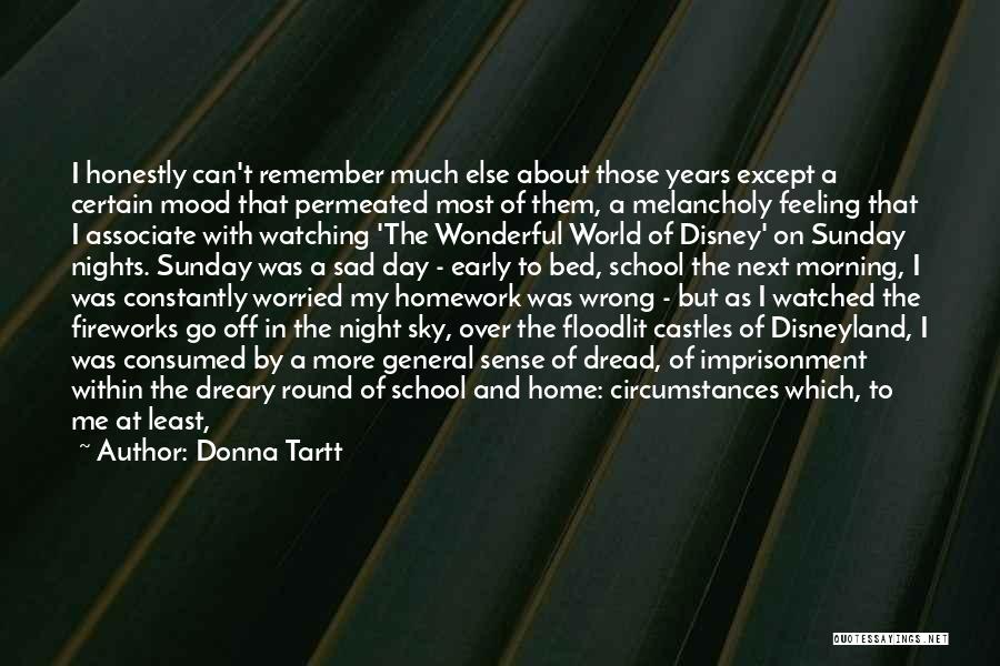 World Sunday School Day Quotes By Donna Tartt