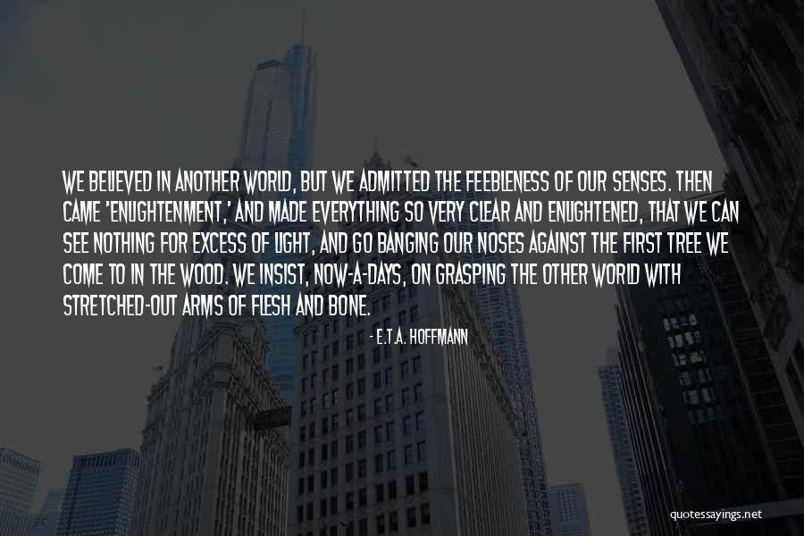 World The Flesh Quotes By E.T.A. Hoffmann World The Flesh Quotes By E.T.A. Hoffmann