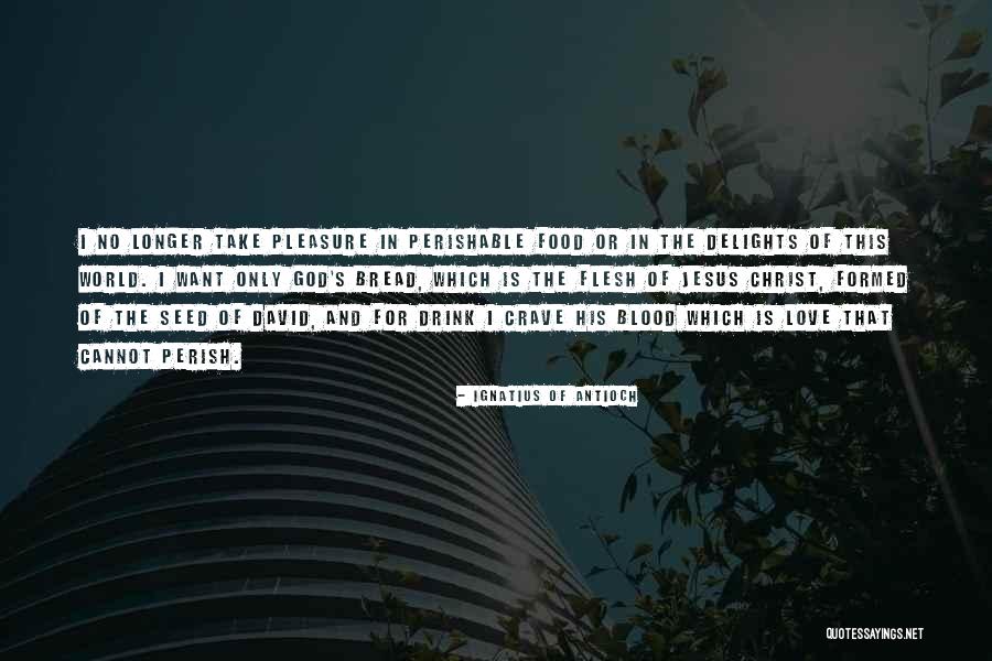 World The Flesh Quotes By Ignatius Of Antioch World The Flesh Quotes By Ignatius Of Antioch