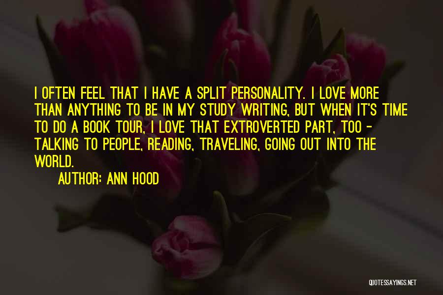 World Tour Quotes By Ann Hood