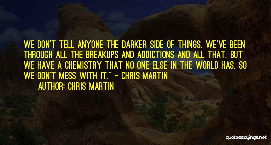 World Tour Quotes By Chris Martin