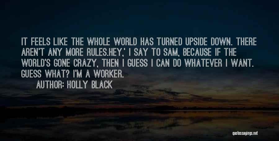 World Turned Upside Down Quotes By Holly Black