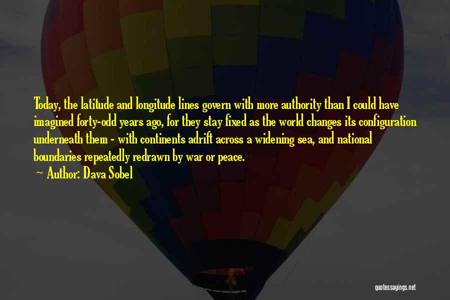 World War Peace Quotes By Dava Sobel