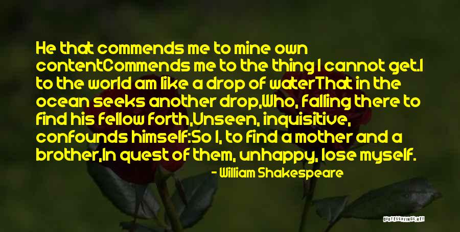 World Water Quotes By William Shakespeare World Water Quotes By William Shakespeare