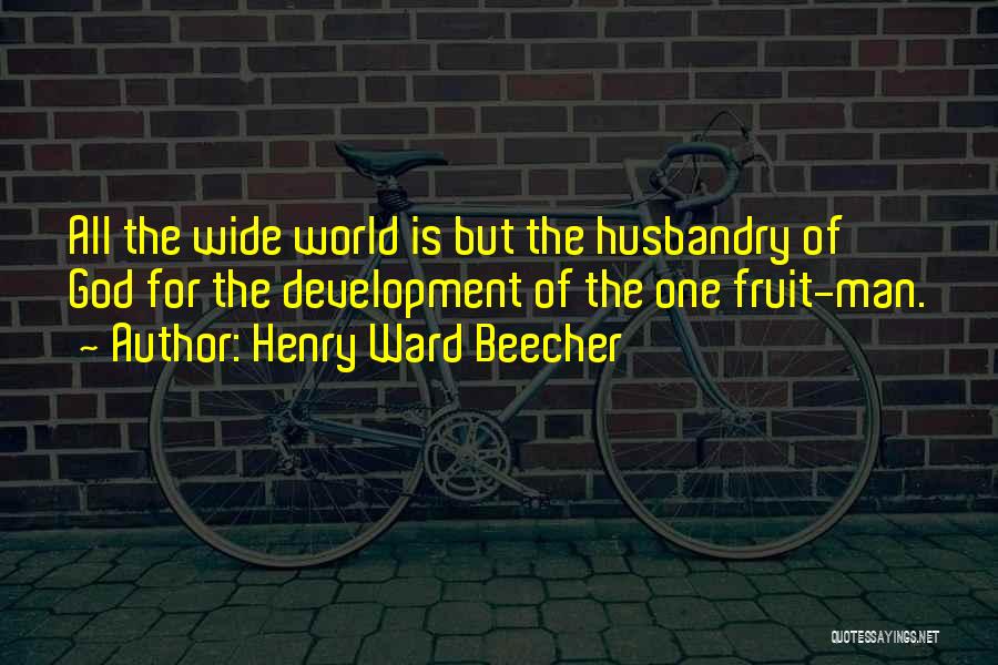 World Wide Quotes By Henry Ward Beecher