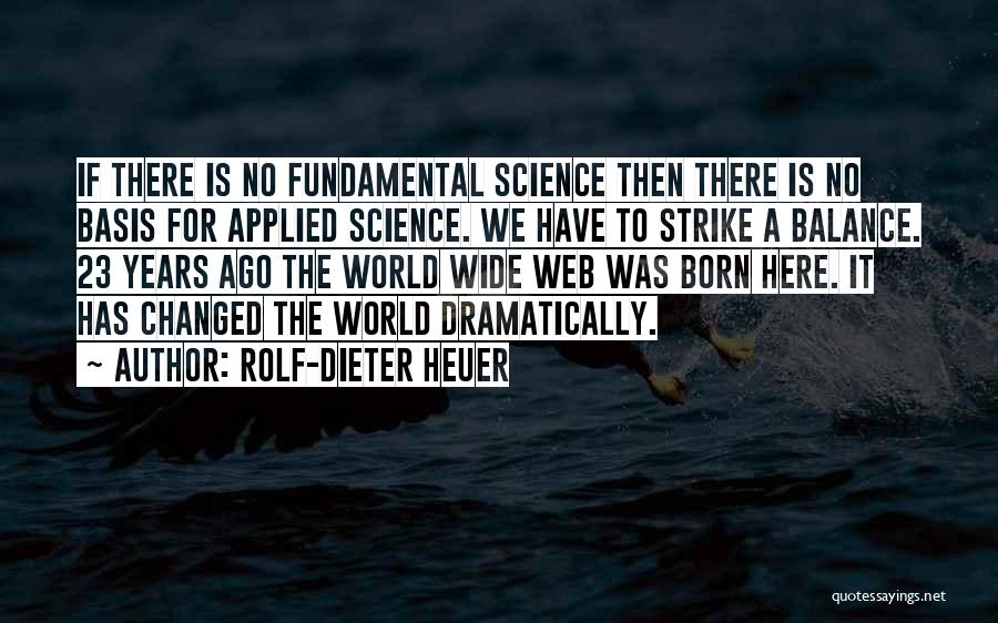 World Wide Quotes By Rolf-Dieter Heuer