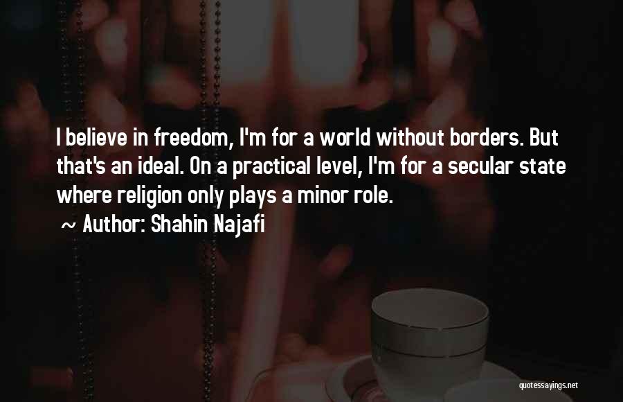 World Without Borders Quotes By Shahin Najafi