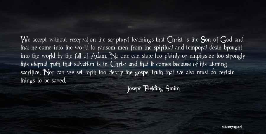 World Without God Quotes By Joseph Fielding Smith World Without God Quotes By Joseph Fielding Smith