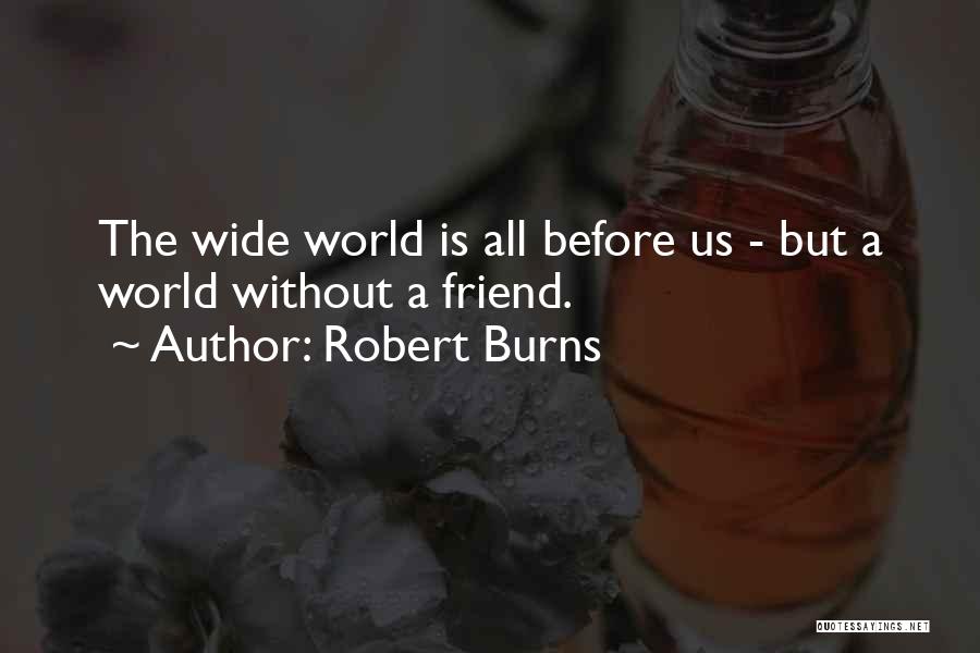 World Without Us Quotes By Robert Burns