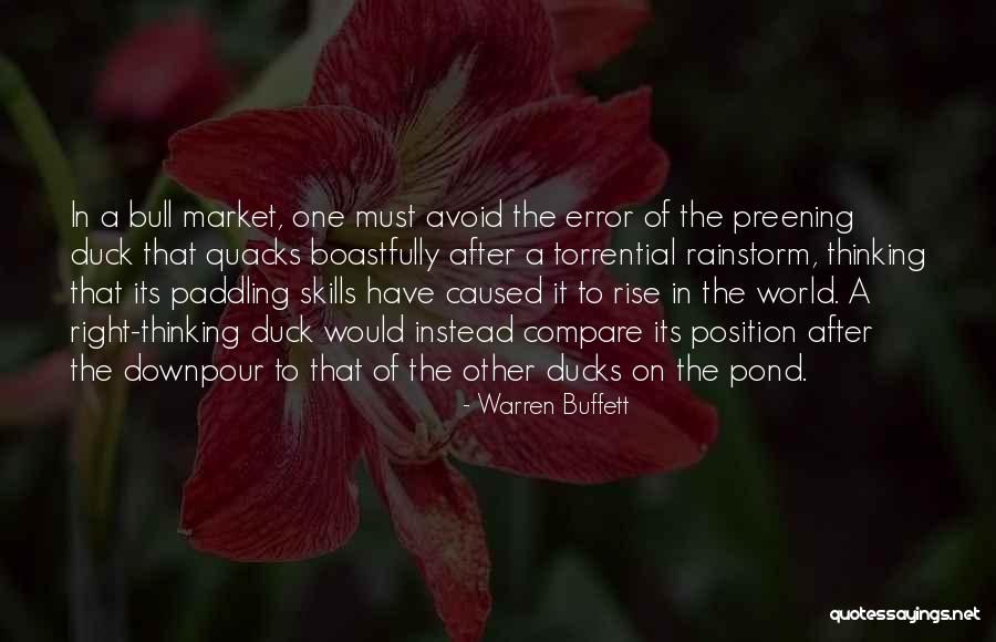 World Would Duck Quotes By Warren Buffett World Would Duck Quotes By Warren Buffett