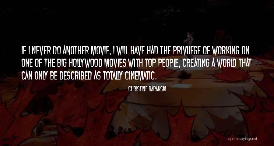 World's Best Movie Quotes By Christine Baranski World's Best Movie Quotes By Christine Baranski