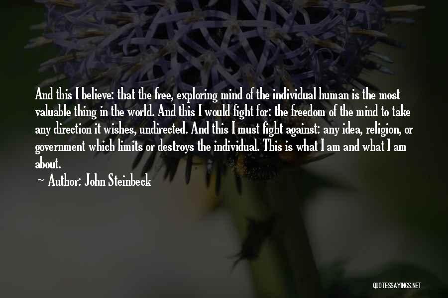 World's Most Valuable Quotes By John Steinbeck