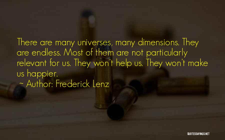 Worlds Quotes By Frederick Lenz