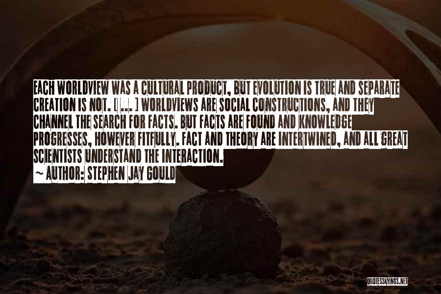 Worldviews Quotes By Stephen Jay Gould