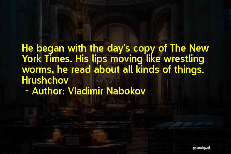 Worms Quotes By Vladimir Nabokov