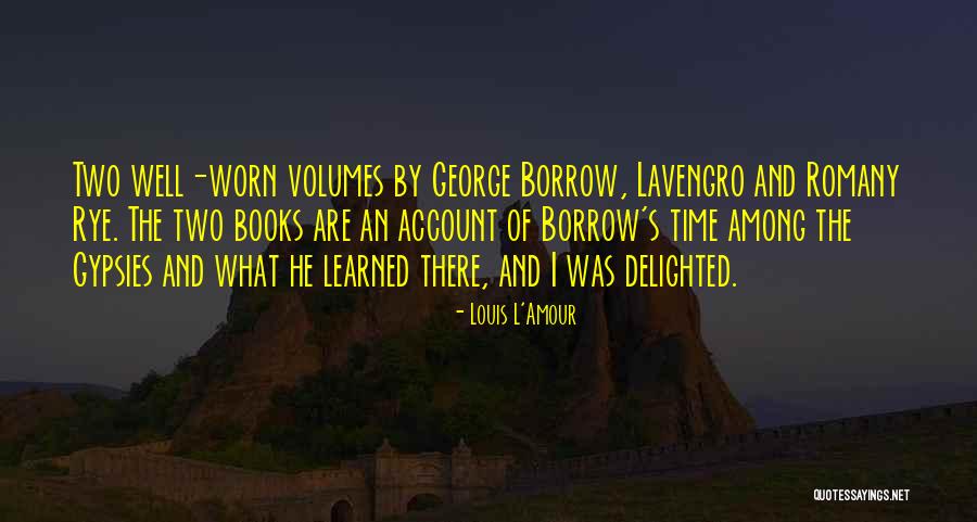 Worn Books Quotes By Louis L'Amour