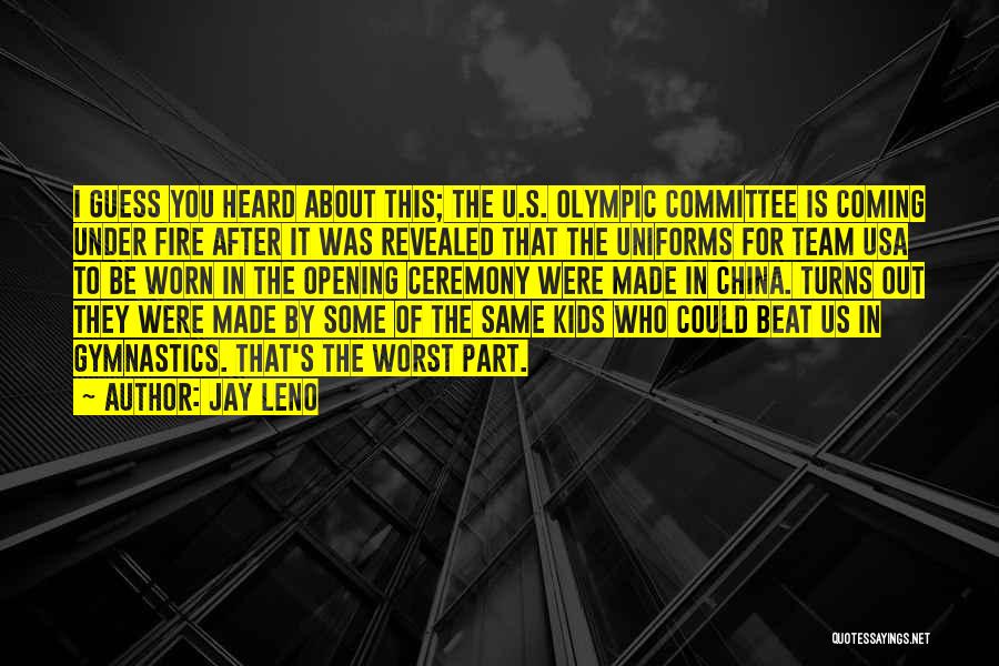 Worn Out Quotes By Jay Leno
