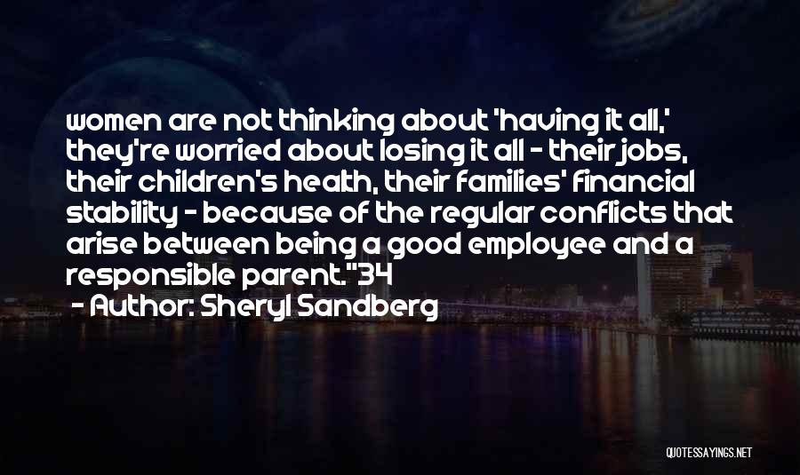 Worried About Losing Him Quotes By Sheryl Sandberg