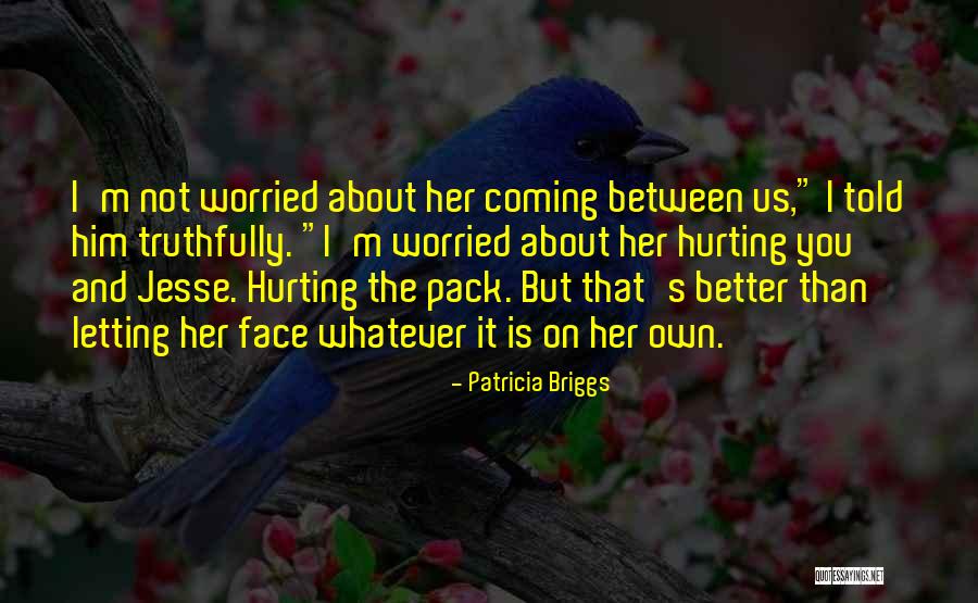Worried About Quotes By Patricia Briggs Worried About Quotes By Patricia Briggs