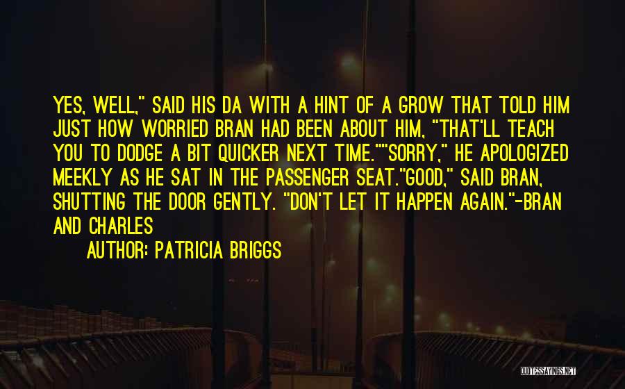 Worried About You Quotes By Patricia Briggs