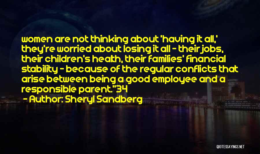 Worried About Your Health Quotes By Sheryl Sandberg