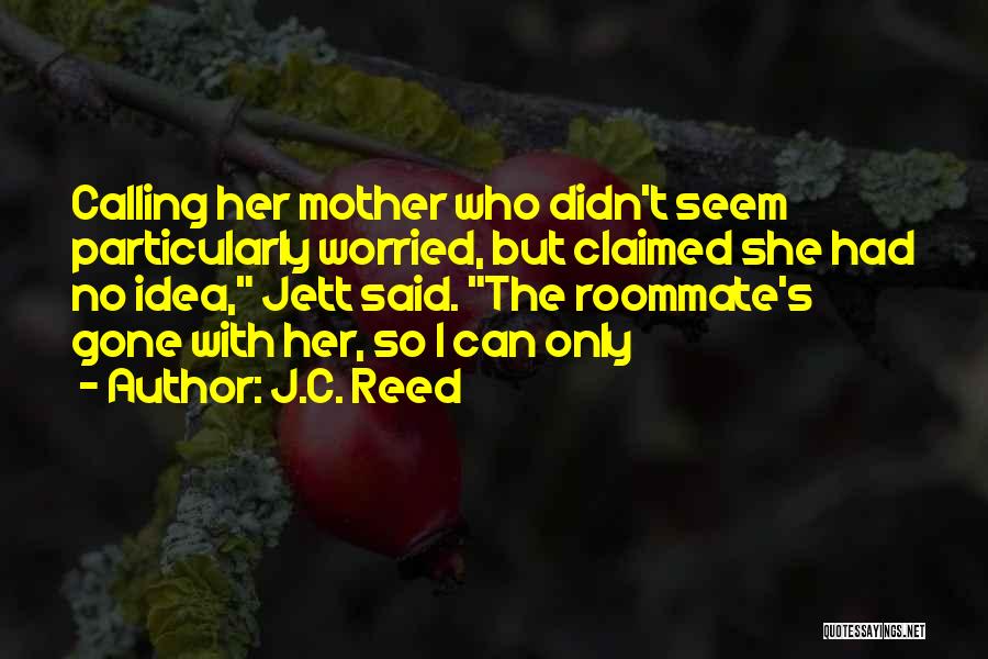 Worried Mother Quotes By J.C. Reed