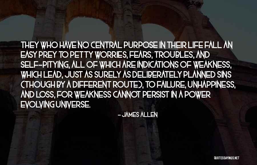 Worries And Fears Quotes By James Allen