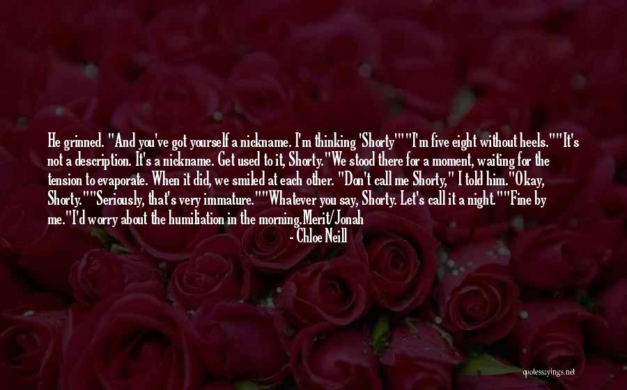 Worry About Yourself Quotes By Chloe Neill Worry About Yourself Quotes By Chloe Neill
