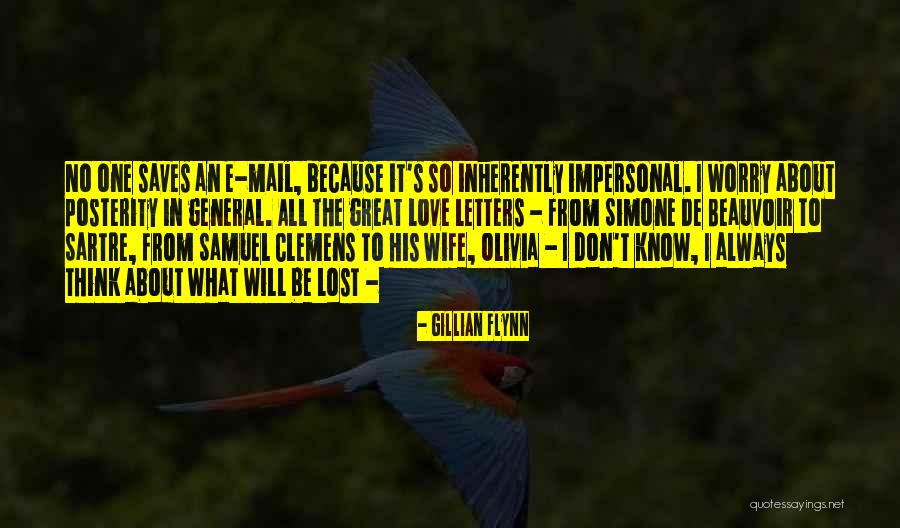 Worry Love Quotes By Gillian Flynn Worry Love Quotes By Gillian Flynn