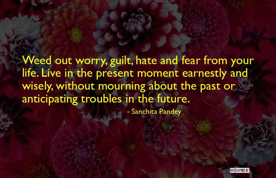 Worrying About Future Quotes By Sanchita Pandey Worrying About Future Quotes By Sanchita Pandey