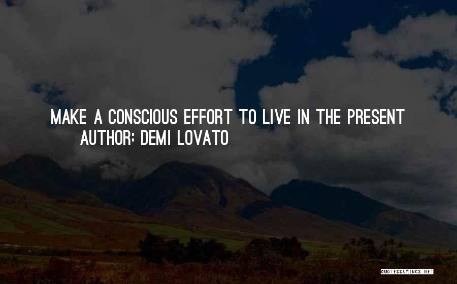 Worrying About The Future Quotes By Demi Lovato
