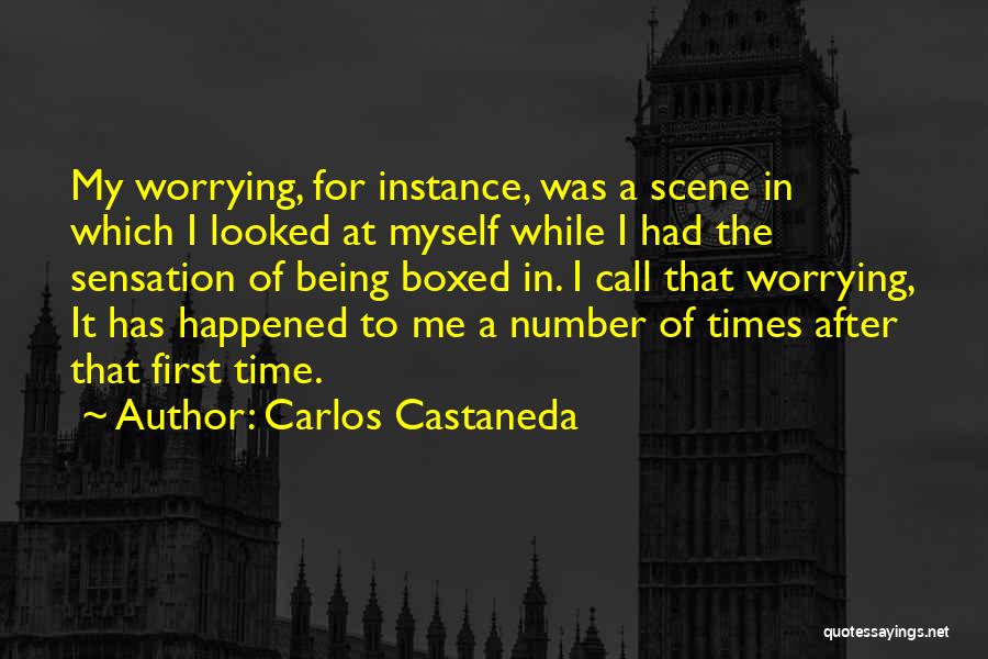 Worrying Quotes By Carlos Castaneda