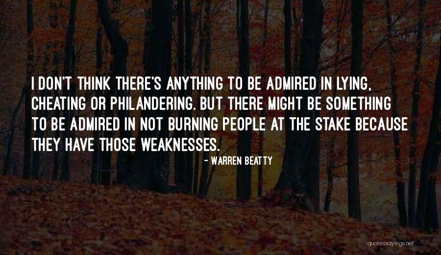 Worshiped Cats Quotes By Warren Beatty