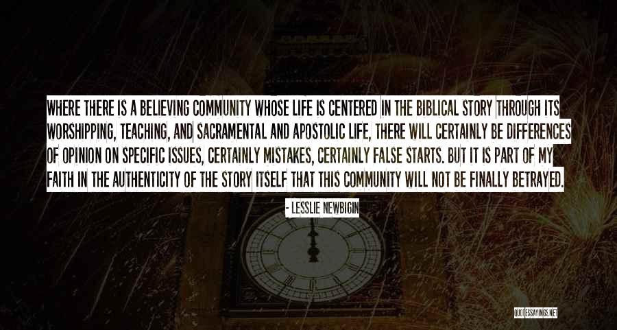 Worshipping Quotes By Lesslie Newbigin