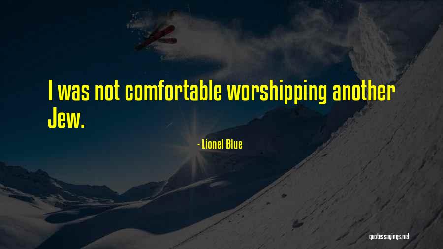 Worshipping Quotes By Lionel Blue