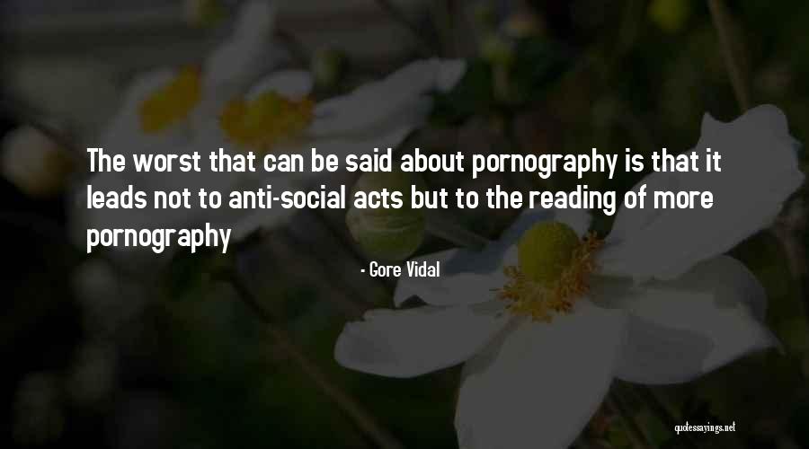 Worst Anti-gay Quotes By Gore Vidal