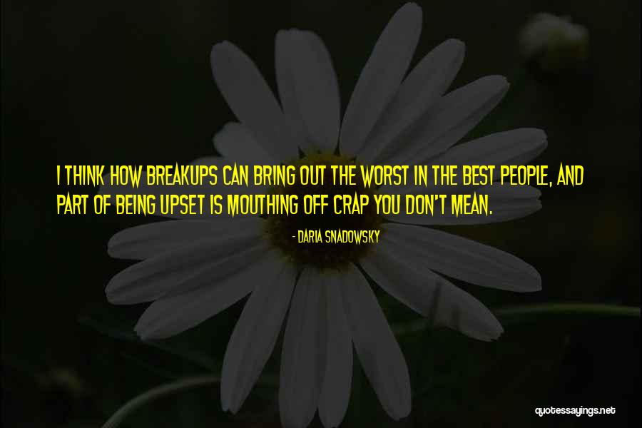 Worst Part Quotes By Daria Snadowsky Worst Part Quotes By Daria Snadowsky